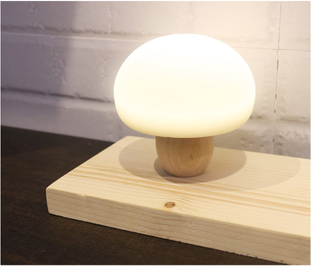 Cute Mini LED Mushroom Lamp Light Magnetic USB