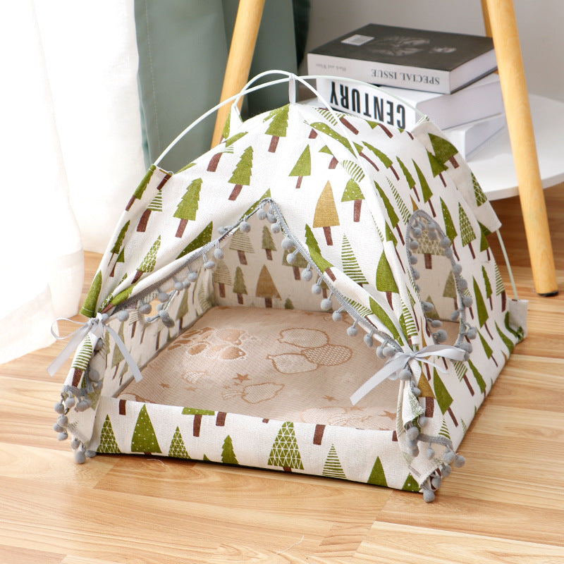 Cat House Enclosed Pet Bed - Ketstore