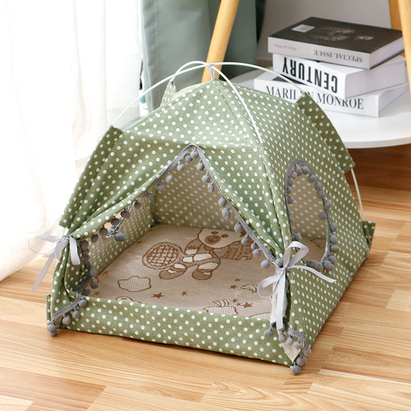 Cat House Enclosed Pet Bed - Ketstore