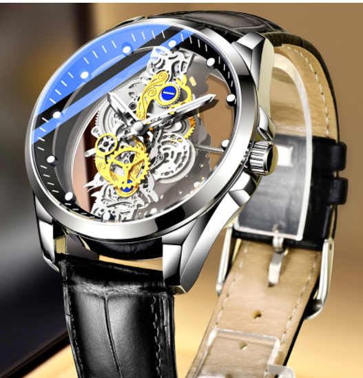 Skeleton Automatic Quartz Watch - Ketstore