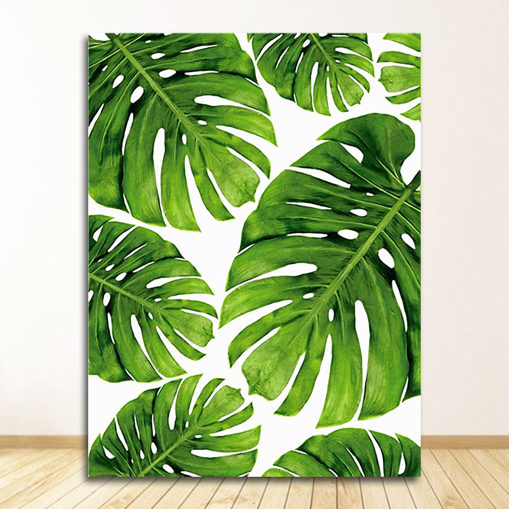 Home Decor Green Plant Canvas - Ketstore