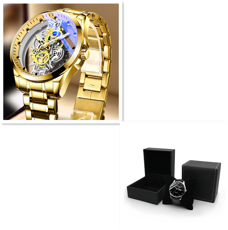 Skeleton Automatic Quartz Watch - Ketstore