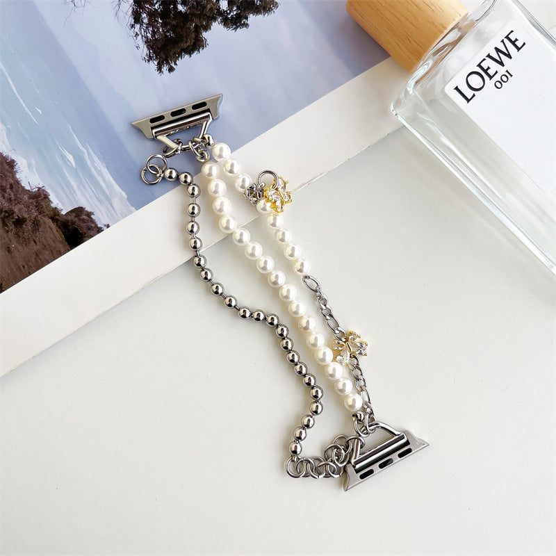 Pearl Metal Chain Small Fragrance - Ketstore