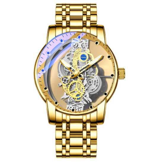 Skeleton Automatic Quartz Watch - Ketstore