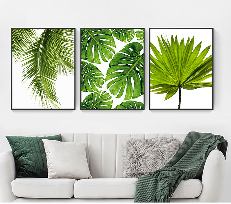 Home Decor Green Plant Canvas - Ketstore