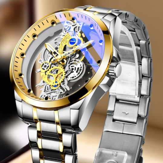 Skeleton Automatic Quartz Watch - Ketstore