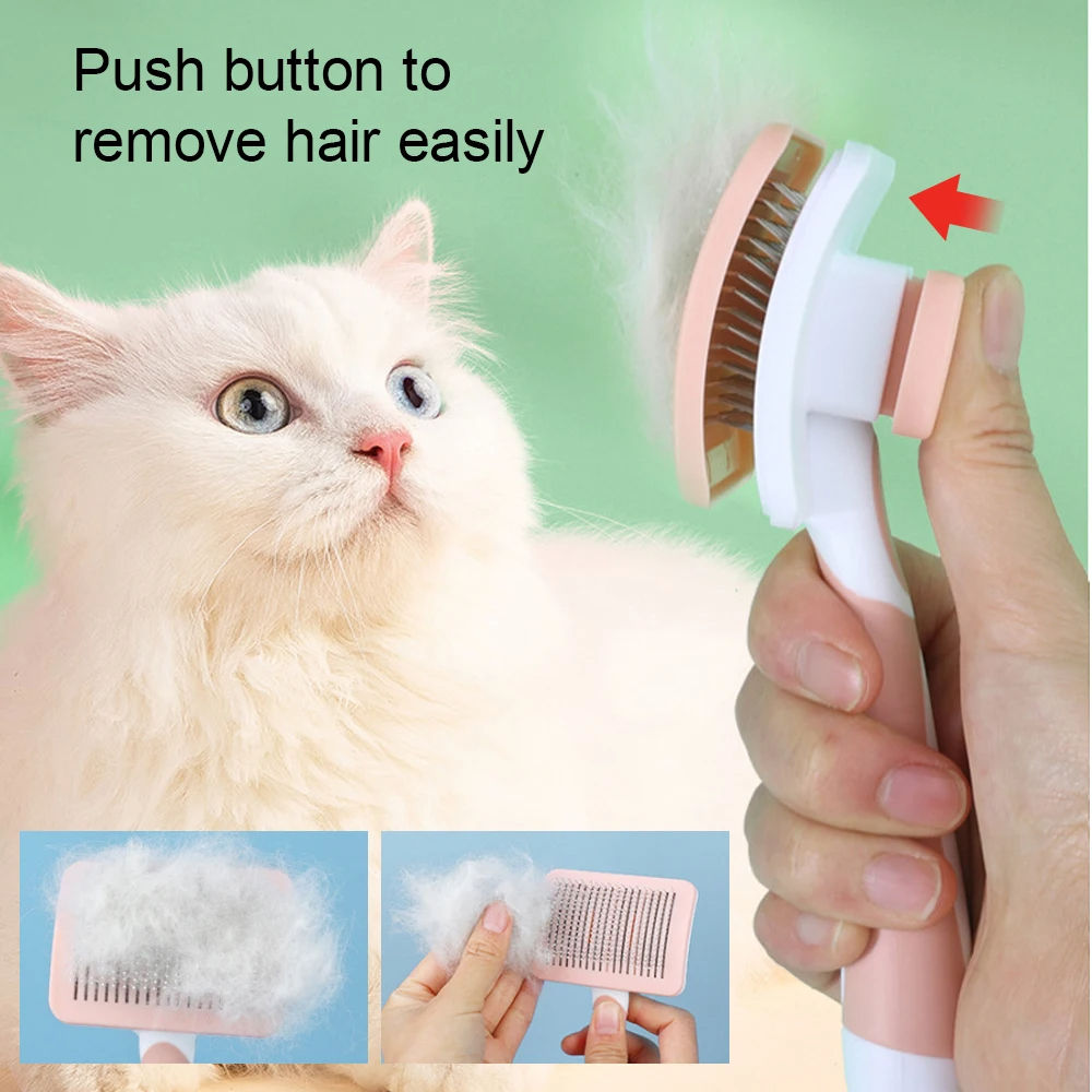 Self Cleaning Slicker Brush For Dogs - Ketstore