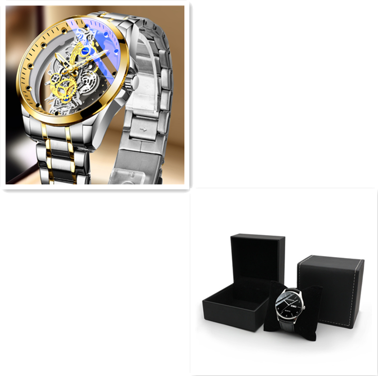 Skeleton Automatic Quartz Watch - Ketstore