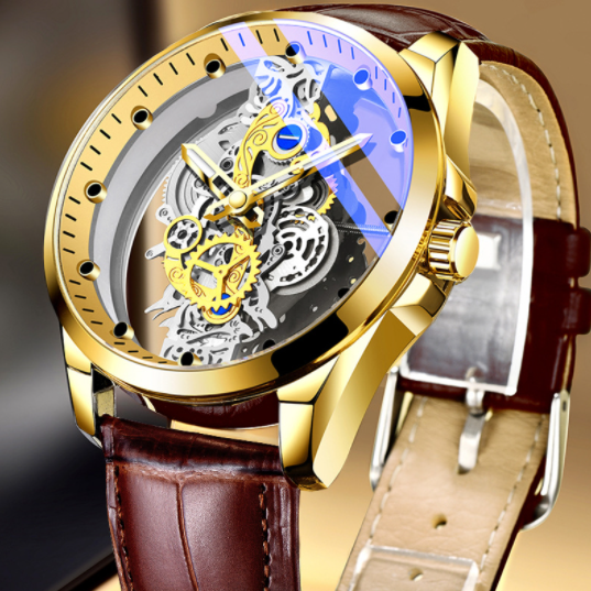 Skeleton Automatic Quartz Watch - Ketstore