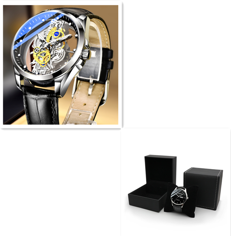 Skeleton Automatic Quartz Watch - Ketstore