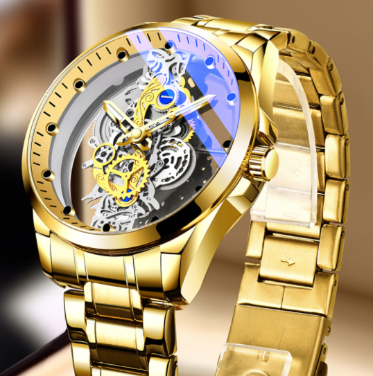 Skeleton Automatic Quartz Watch - Ketstore